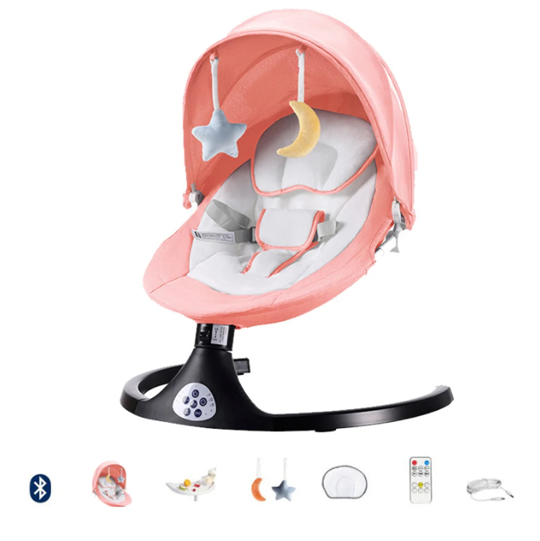 Baby Electric Rocking Chair Newborns Sleeping Cradle Bed Child comfort chair reclining chair for baby Baby Bed 0-3 years old