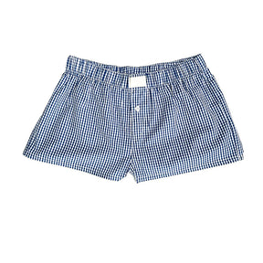 Women s Y2K Summer Lounge Shorts Checkered Printed Sports Shorts with Button Elastic Pajamas Short for Women
