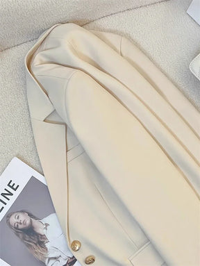 Women's Blazer Coat Spring Autumn Korean Version Leisure Ladies  Suit Jacket Design Sense Korean Version Female Suit Top