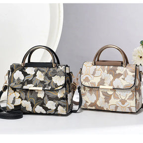 New Women's bags 2025 fashion trend design stripe hit color handbag shoulder bag messenger bag Korean style bag