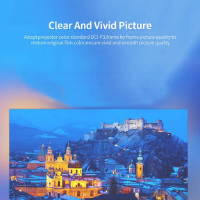 YG300 Portable Mini Movie Projector Suitable For Outdoor Camping/ Drive-in/ Home Theater Projectors With 30000 Hours Long Life