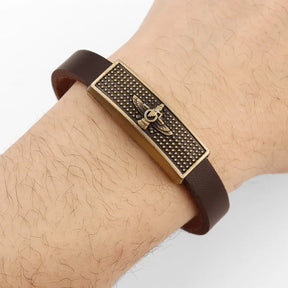 Vintage Eagle Emblem Bracelet