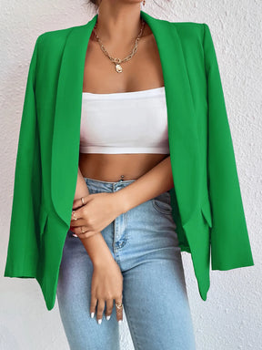Chic Rose Red Blazers for Women Spring 2023 Casual Coats Black Women's Jacket Suit Basic Slim Summer Blazer Women Jacket Office