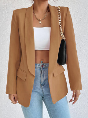 Chic Rose Red Blazers for Women Spring 2023 Casual Coats Black Women's Jacket Suit Basic Slim Summer Blazer Women Jacket Office