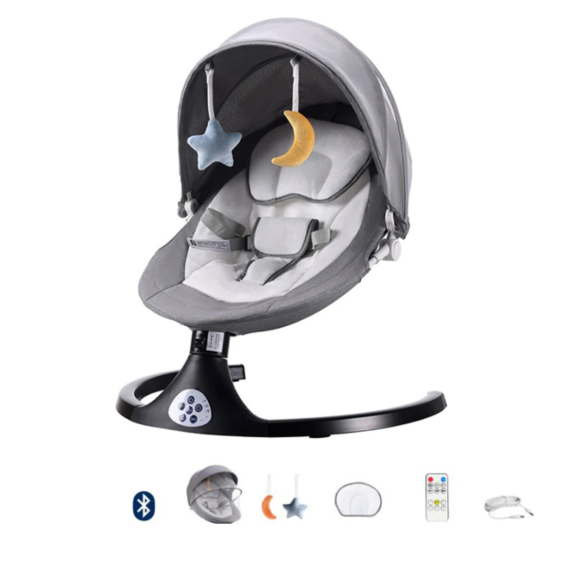 Baby Electric Rocking Chair Newborns Sleeping Cradle Bed Child comfort chair reclining chair for baby Baby Bed 0-3 years old