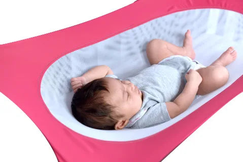 Infant Baby Hammock Newborn Kid Sleeping Bed Safe Detachable Baby Cot Crib Swing Elastic Adjustable Net Bumpers In the Crib