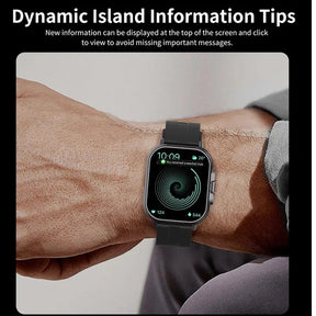 D8 Pro Smart Watch Large Screen With Earbuds TWS 2 In 1 Wireless Bluetooth Noise Earphones NFC Headset Music Sports Smartwatch
