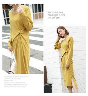 Summer Dress Casual 2024 Black Shirt Dress Midi Women Korean Style Clothes Side Split Ladies 4XL Short sleeve