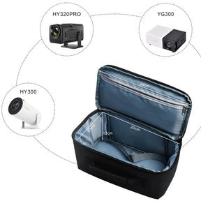 Salange Storage Case Travel Carry Projector Bag for Magcubic HY300 Protector Carrying Bags for HY320 Projector