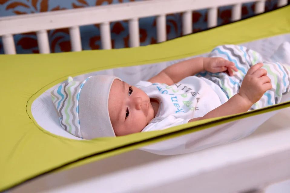 Infant Baby Hammock Newborn Kid Sleeping Bed Safe Detachable Baby Cot Crib Swing Elastic Adjustable Net Bumpers In the Crib