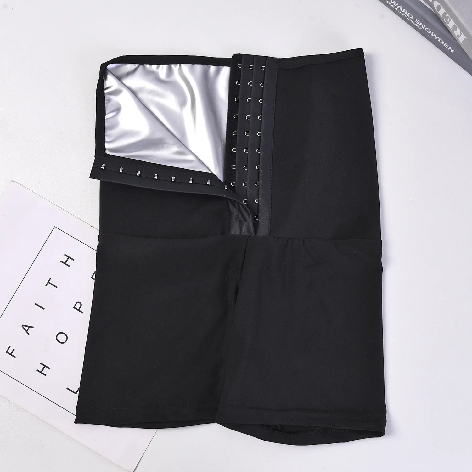 Women's Sauna Slimming Pants Gym Workout Hot Thermo Sweat Sauna Leggings Shapers Waist Trainer Tummy Control Fat Burning Pants