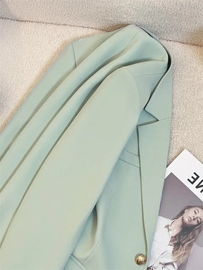 Women's Blazer Coat Spring Autumn Korean Version Leisure Ladies  Suit Jacket Design Sense Korean Version Female Suit Top